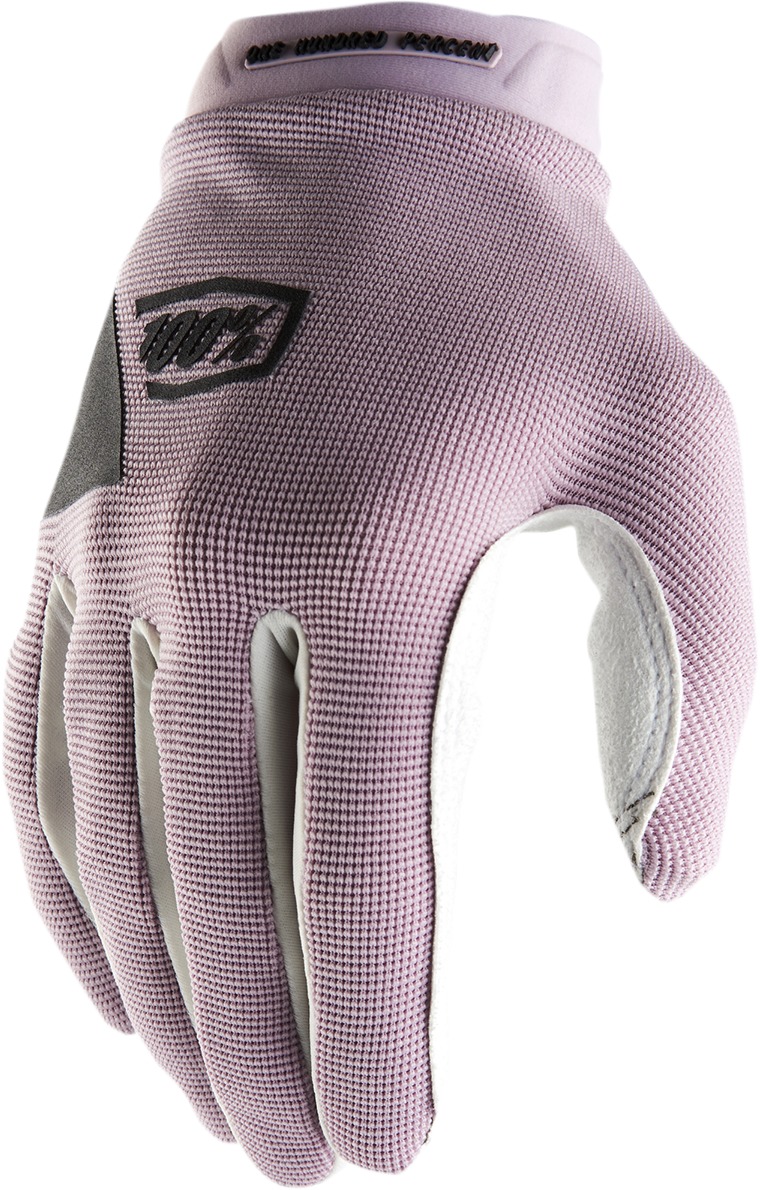 100% Women's Ridecamp Glove, Lavender, Size M - Click Image to Close