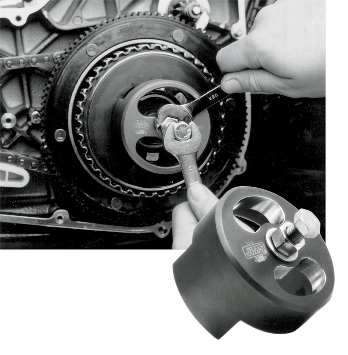 Jim's Clutch Spring Compressor Tool Fits 1990-1995 Models - Click Image to Close