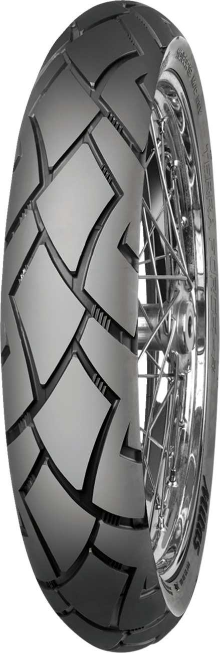 Mitas Terra Force-R Tire 90/90-21 - Front tire for adventure touring motorcycles - Click Image to Close