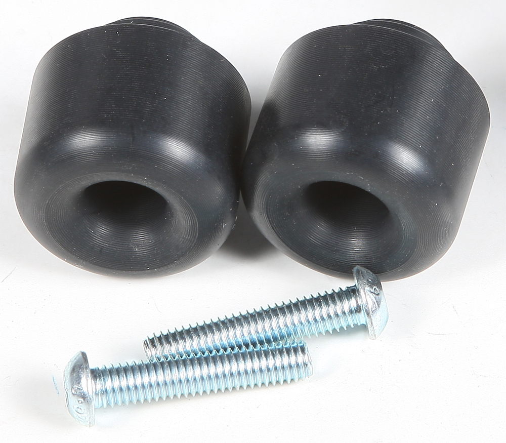 Bar End Sliders - Black - For 15-17 Yamaha YZF R3 - Click Image to Close