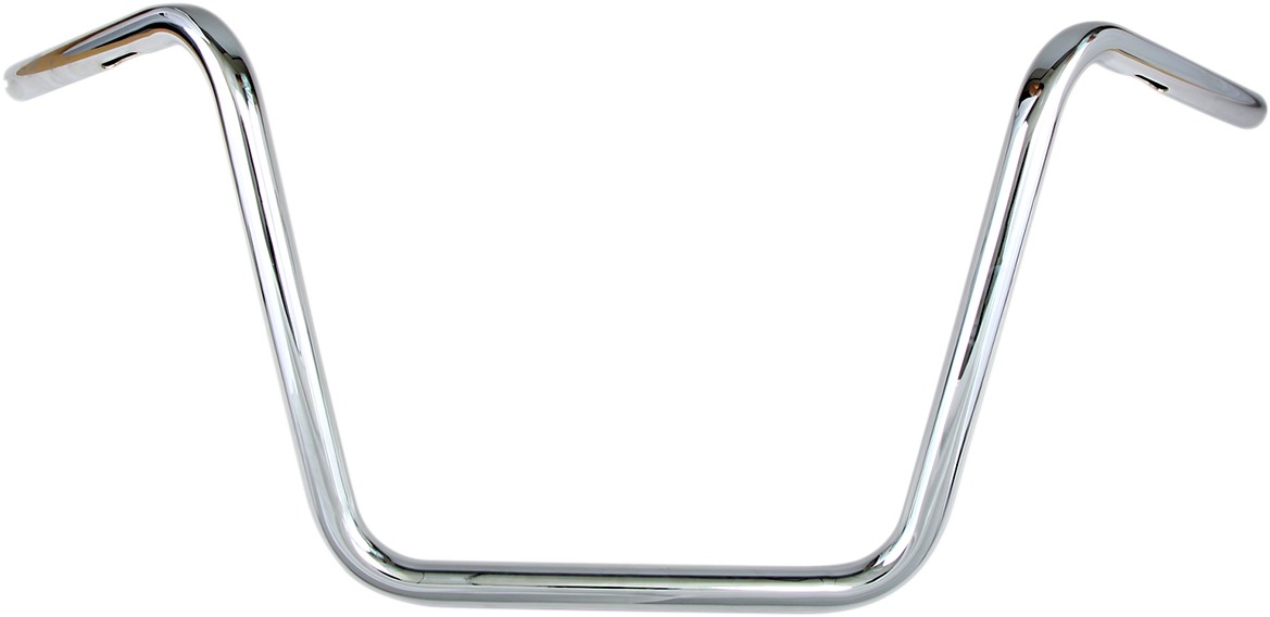 Drag Specialties 1in Buckhorn High Handlebar Chrome - Chrome 1in Buckhorn High handlebar for motorcycles - Click Image to Close