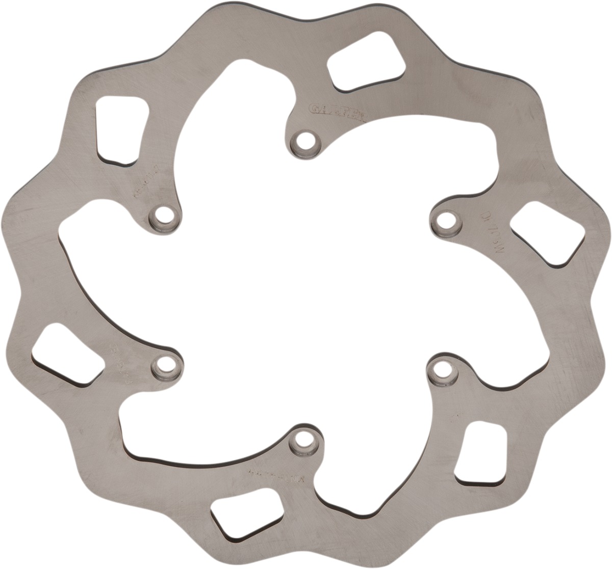 Solid Wave Brake Rotor - Rear Disc - Click Image to Close