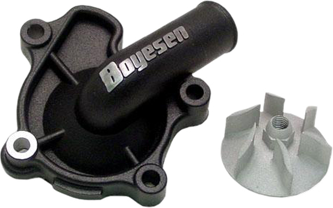 Waterpump Cover Impeller Kit - Black - For 04-17 Honda CRF250R/X - Click Image to Close