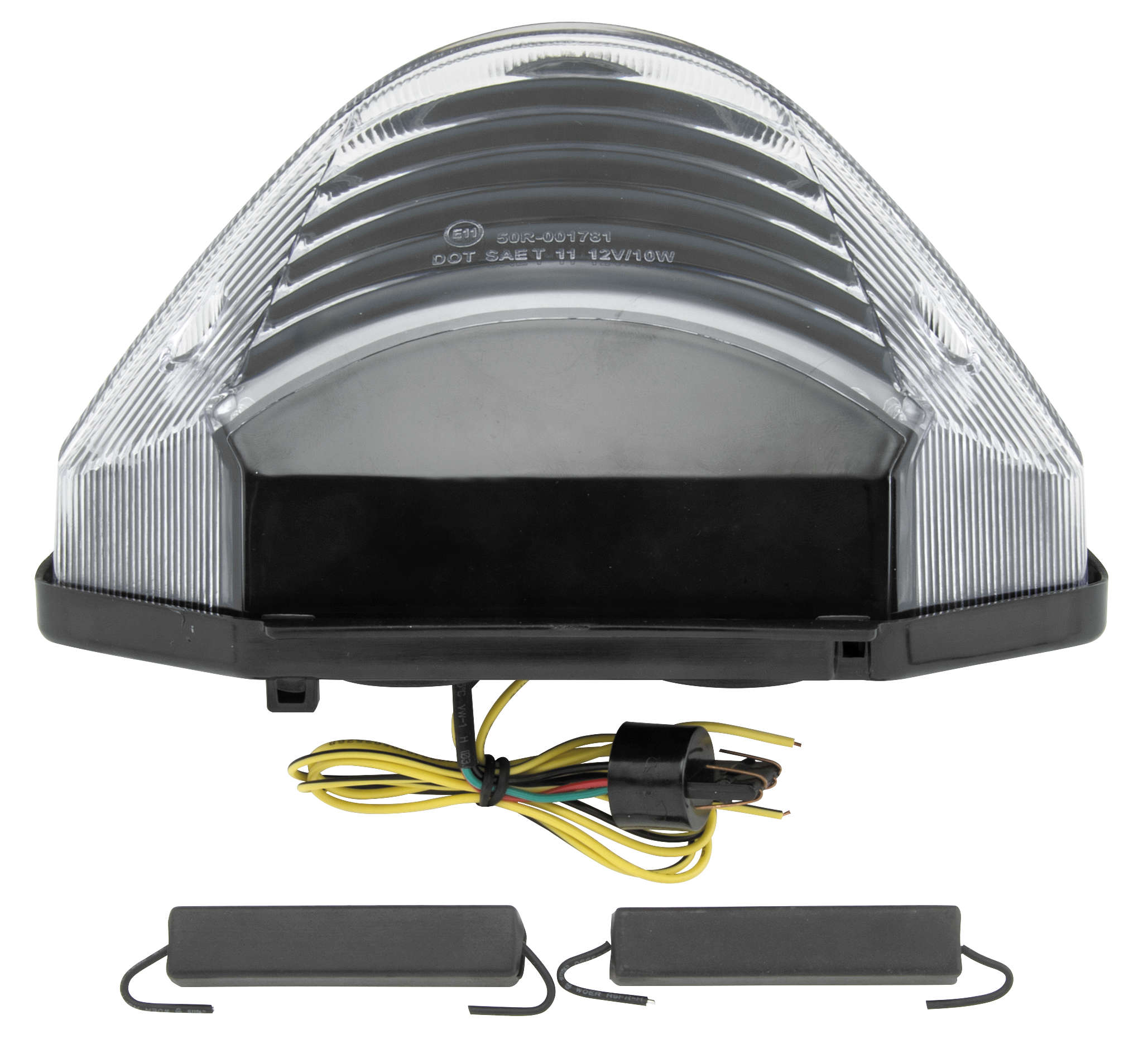 Clear Integrated LED Tail Light Stop & Turn Fits 03-06 599/919 - Click Image to Close