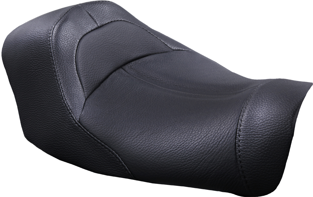 Big IST Solo Leather Seat For 06-17 Harley Dyna Models - Click Image to Close
