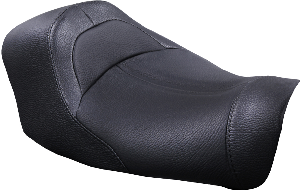 Big IST Solo Leather Seat For 06-10 Harley Dyna Models - Click Image to Close