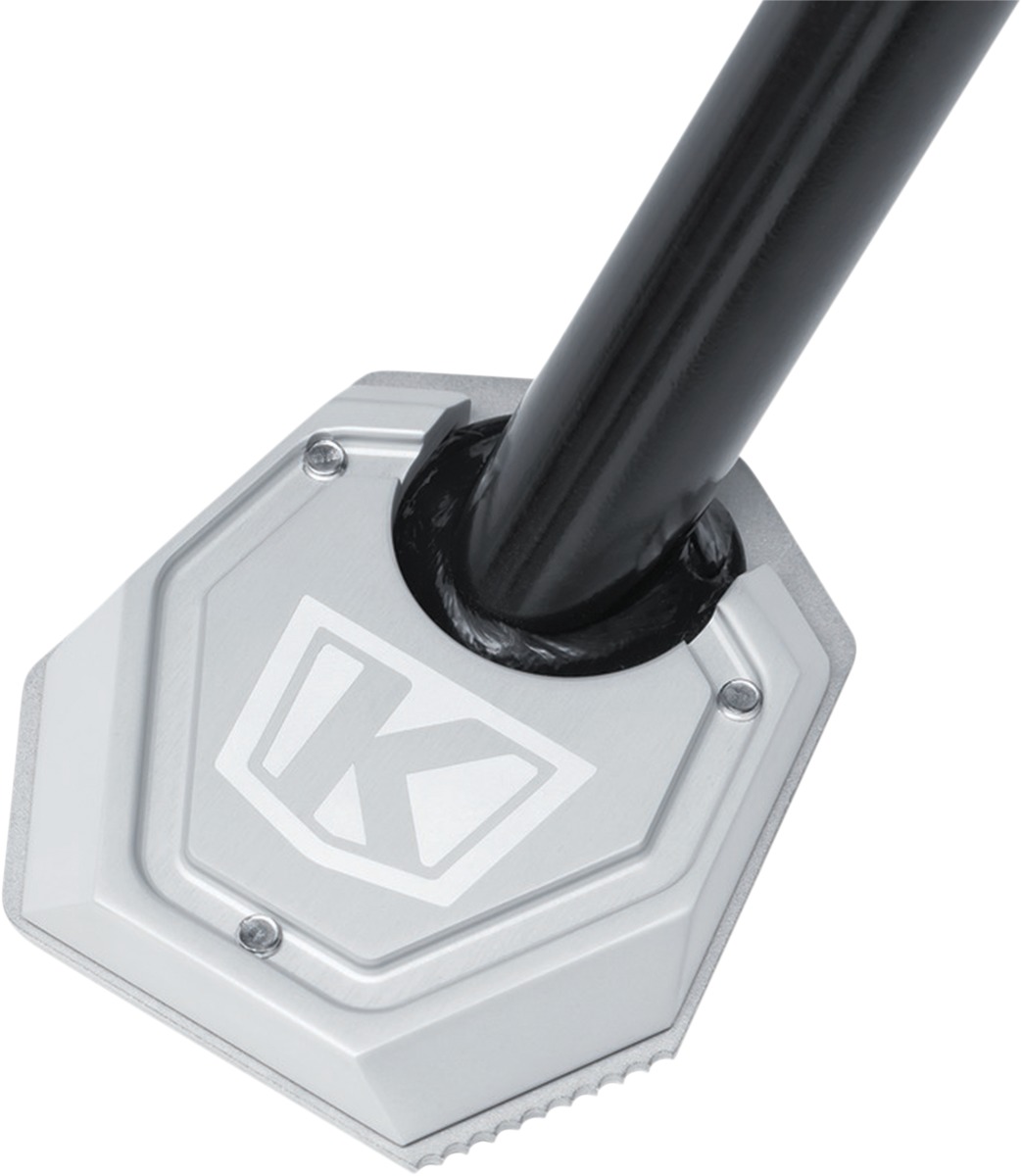 Kuryakyn Lodestar Kickstand Shoe Silver Fits BMW R1200/1250 GS/Adv - Click Image to Close