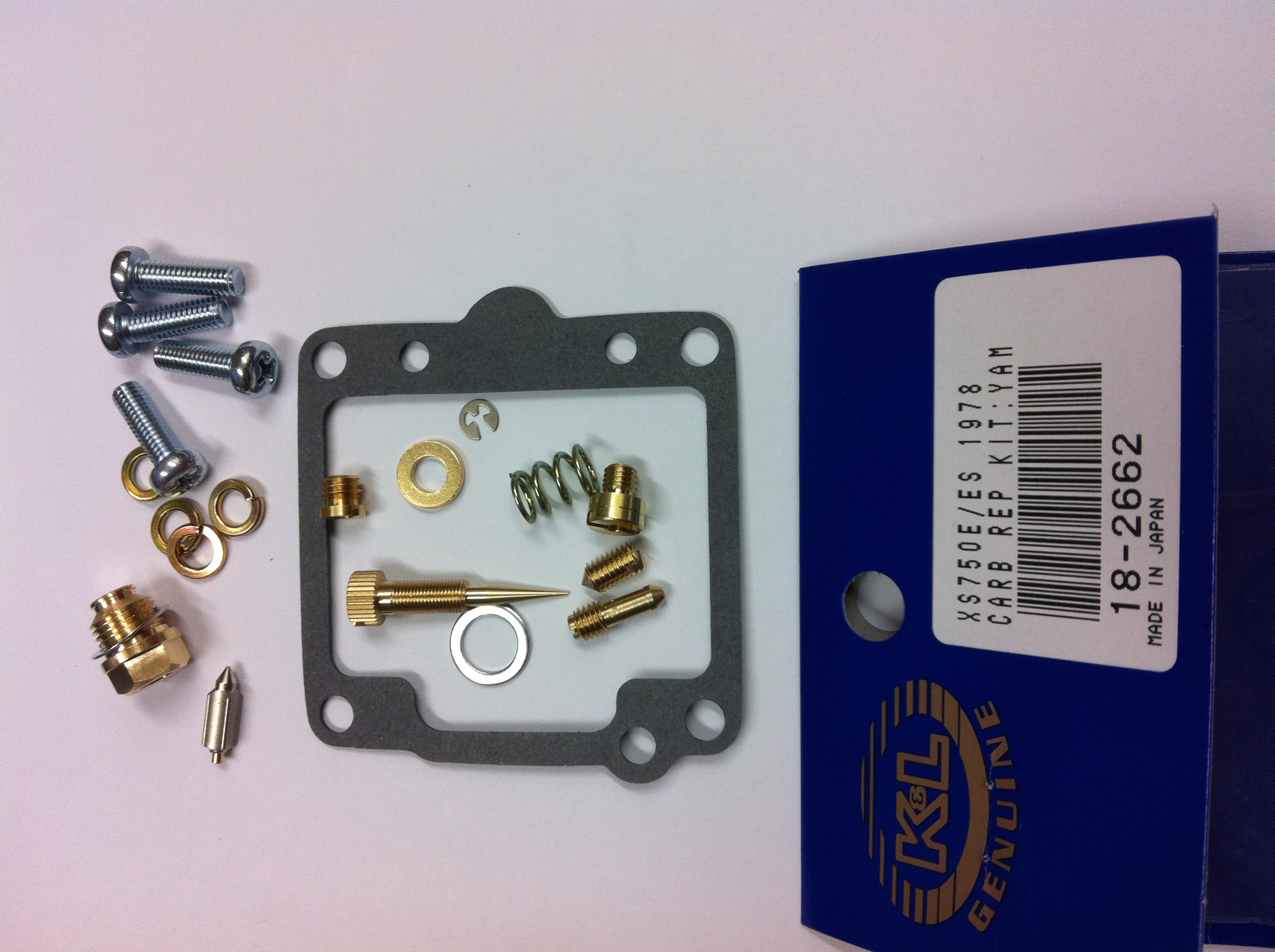 Carburetor Repair Kit - For 78-79 Yamaha XS750 - Click Image to Close