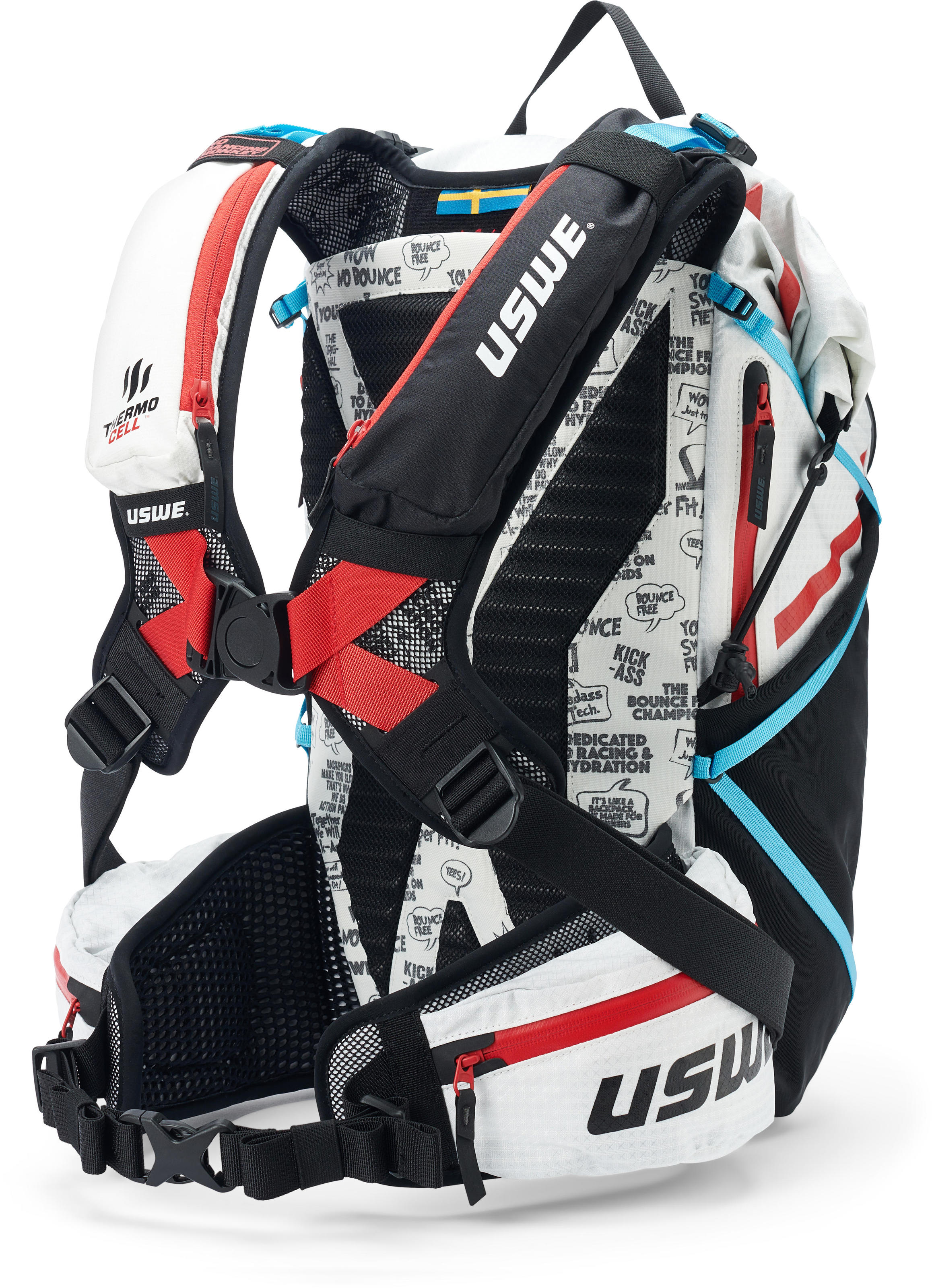 USWE Hajker Pro Winter Rolltop Daypack 30L - Cool White - Click Image to Close