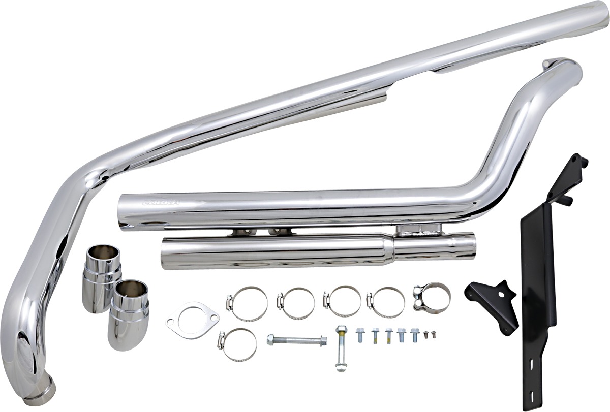 Speedster Slashdown Full Exhaust - 04-09 Honda VTX1300C - Click Image to Close