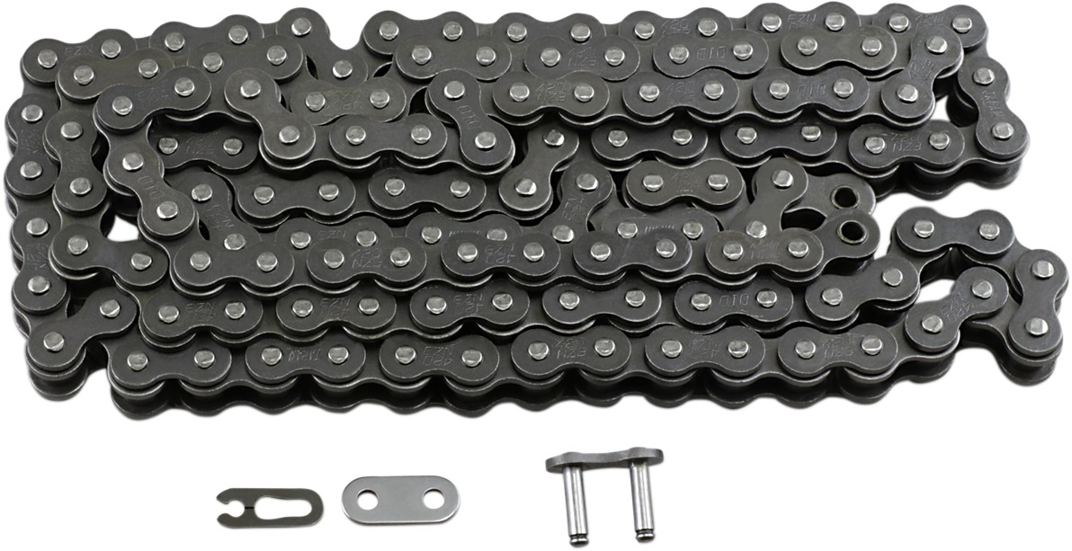 DID 420NZ3 130-Link Non-Sealed Racing Chain Natural - Premium 420 chain, non-sealed, 130 links - Click Image to Close