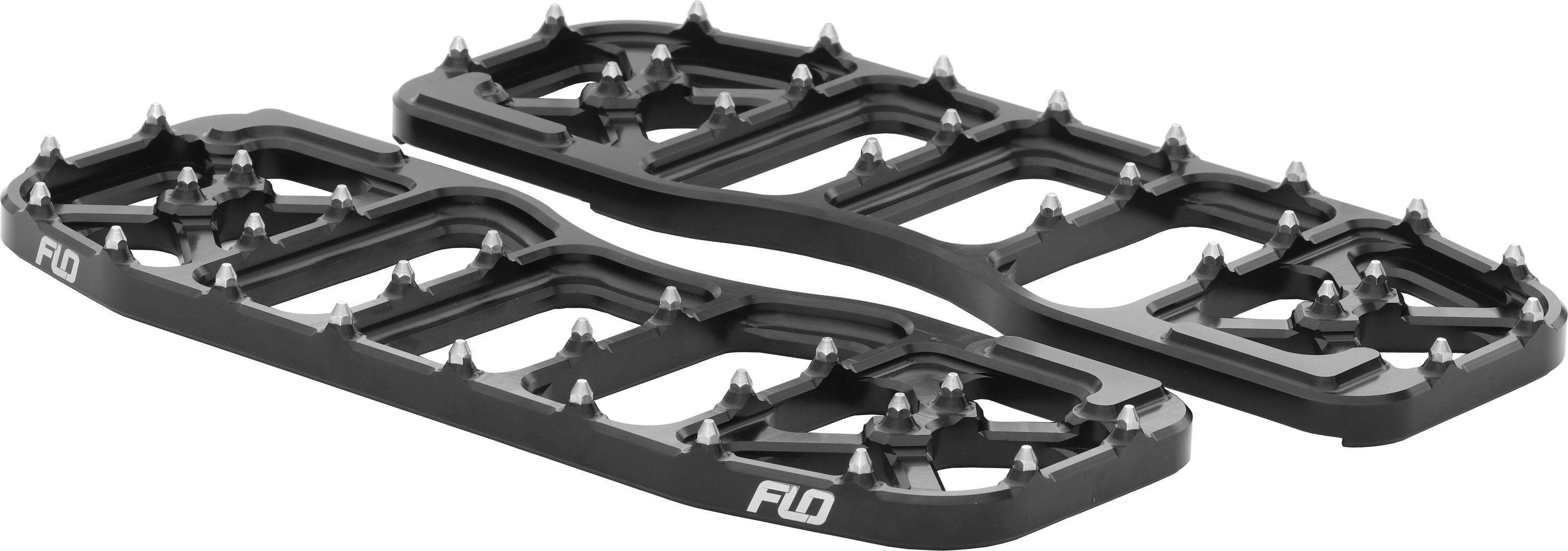 FLO Motorsports V5 Floorboards Black For Harley Touring Models - Black V5 floorboards For Harley Touring Models - Click Image to Close