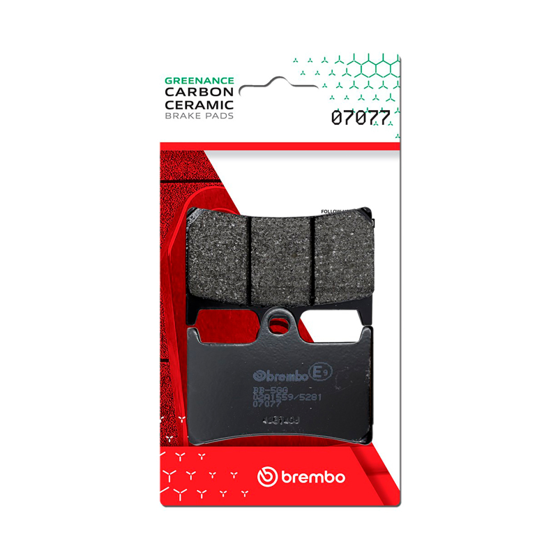Brembo Carbon Ceramic Front Brake Pad for Yamaha Tmax - Click Image to Close