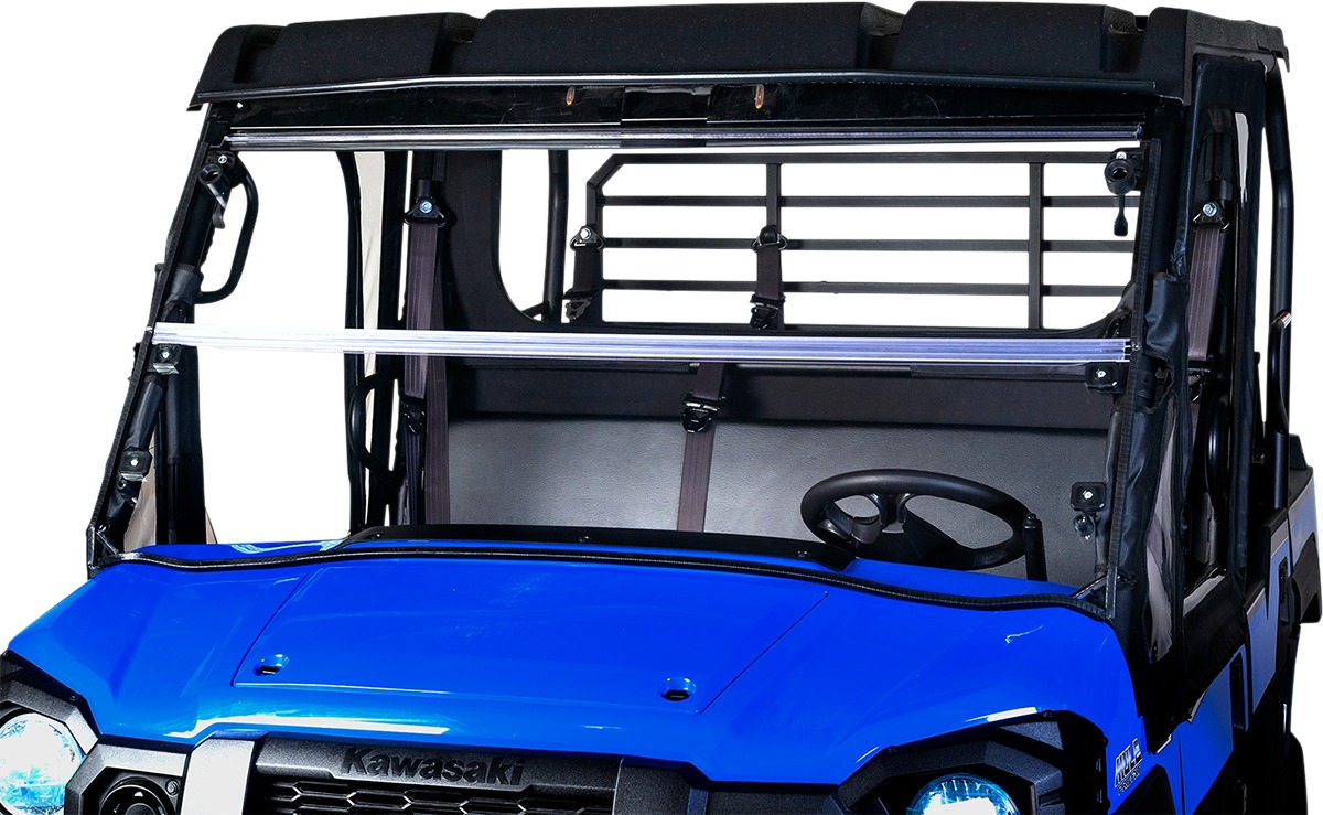 Seizmik VersaFold Double-Sided Scratch-Resistant UTV Windshield - Click Image to Close