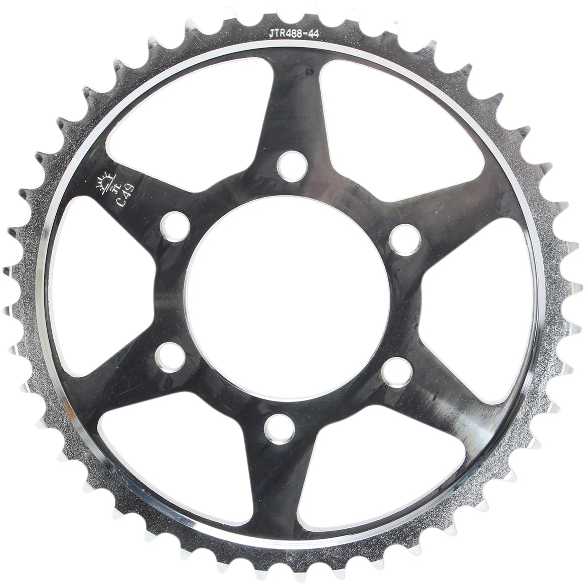 Steel Rear Sprocket - 44 Tooth 530 - For ZX9R ZX12R ZZR ZXR ZRX KZ Z- - Click Image to Close