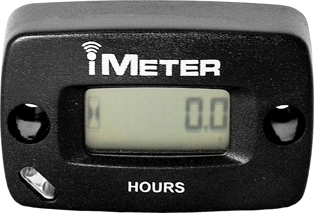 Imeter Wireless Hour Meter - No wiring required - just peel & stick - Click Image to Close