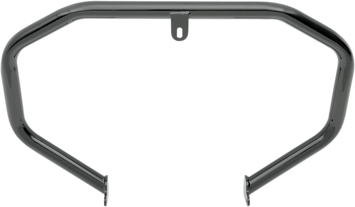 Drag Specialties Big Buffalo Engine Guard Black For Harley Dyna - Engine guard for Harley-Davidson Dyna models - Click Image to Close