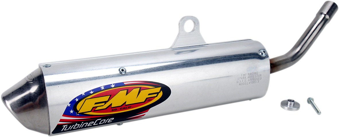 TurbineCore 2 Slip On Exhaust Silencer - For 09-15 KTM 65 SX - Click Image to Close
