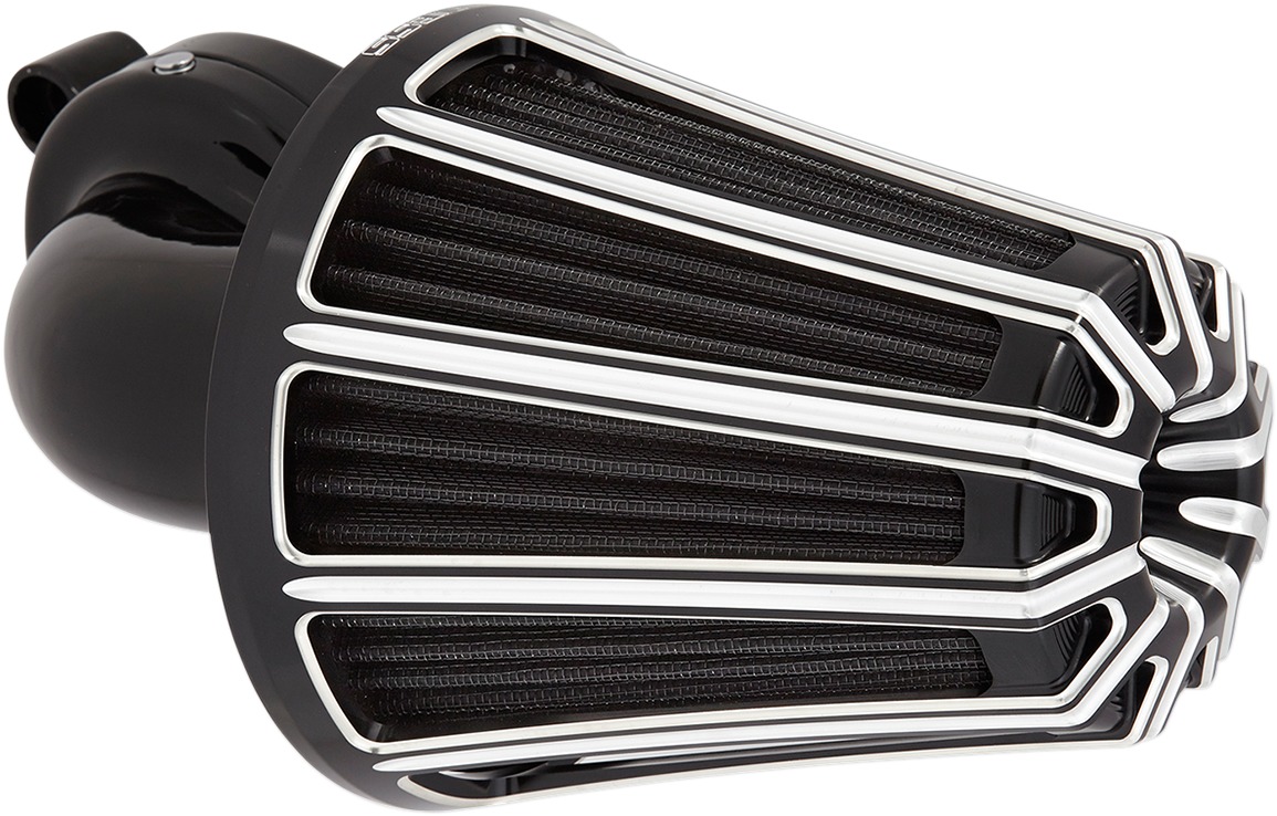 Arlen Ness Black Monster Sucker Air Cleaner Kit 10-Gauge - Click Image to Close