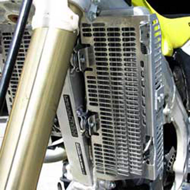 Aluminum Radiator Guard - For 04-09 Honda CRF250R 04-17 CRF250X - Click Image to Close