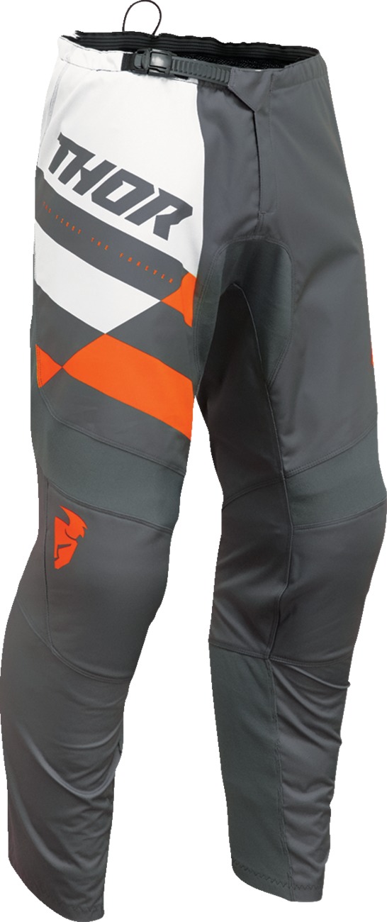 Charcoal/Orange 2024 Sector Checker Pants - Size 30 - Click Image to Close