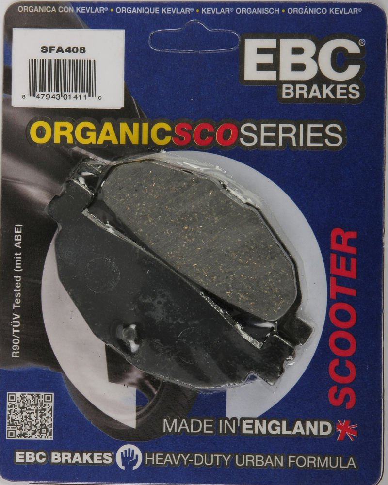 Standard Organic Brake Pads - Click Image to Close