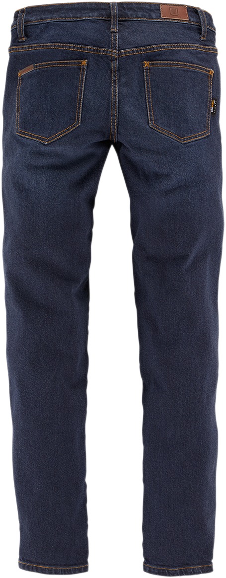 Icon 1000 MH1000 Textile Pants - Blue Women's Size 10 - Click Image to Close