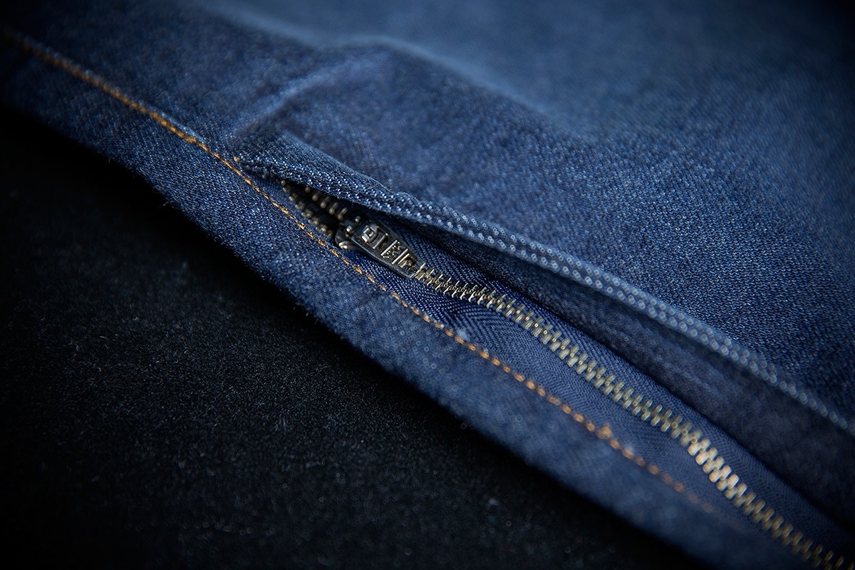Icon 1000 MH1000 Textile Pants - Blue Women's Size 8 - Click Image to Close