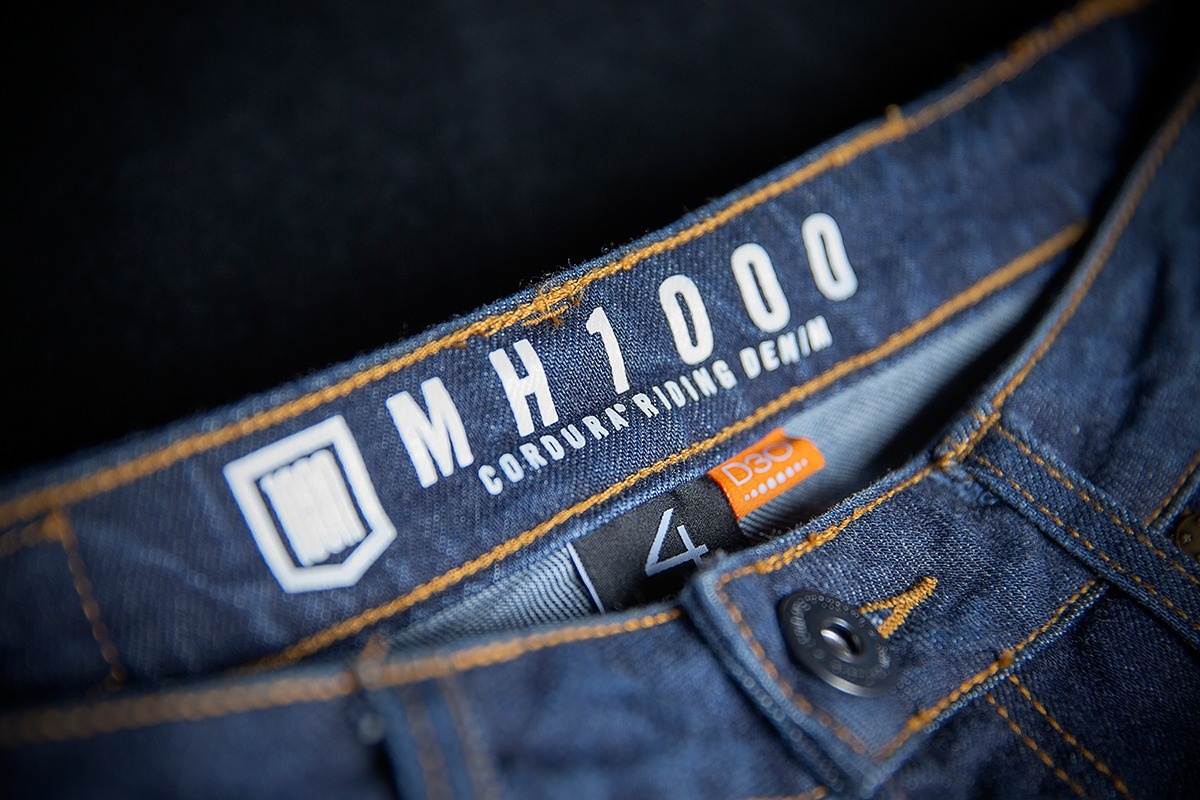 Icon 1000 MH1000 Textile Pants - Blue Women's Size 2 - Click Image to Close