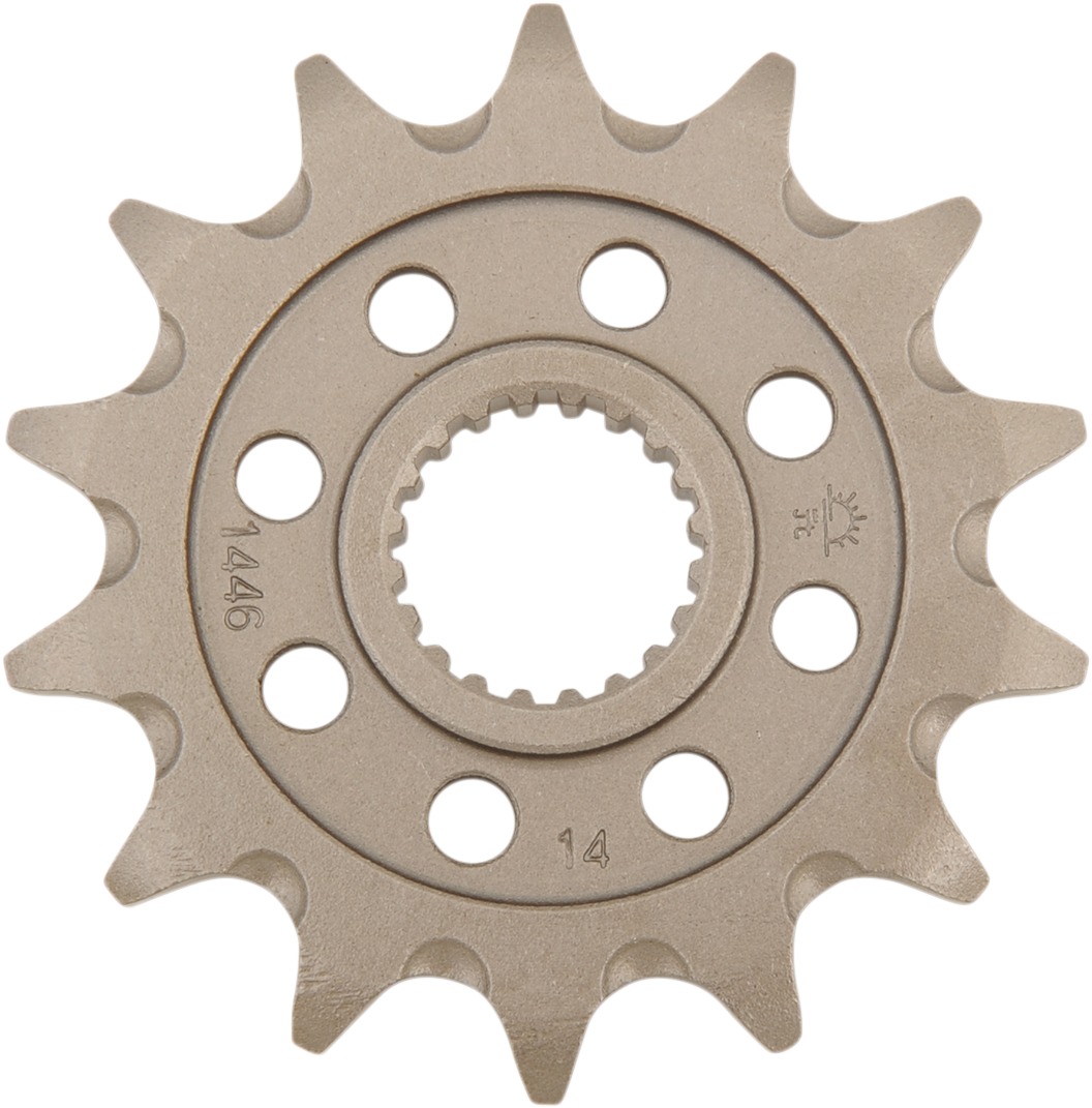 JT Front Sprocket 14T-520 Self-Cleaning JTF1446.14SC For 06-23 Kawasaki KX250F/X - Click Image to Close