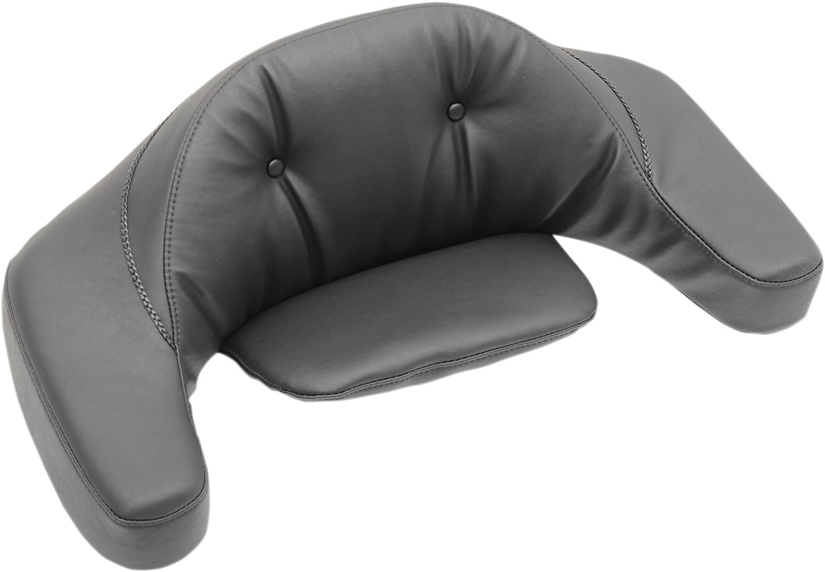 Mustang Regal Extended Arm Wrap Around Backrest for 84-11 HD Electra Glide - Click Image to Close