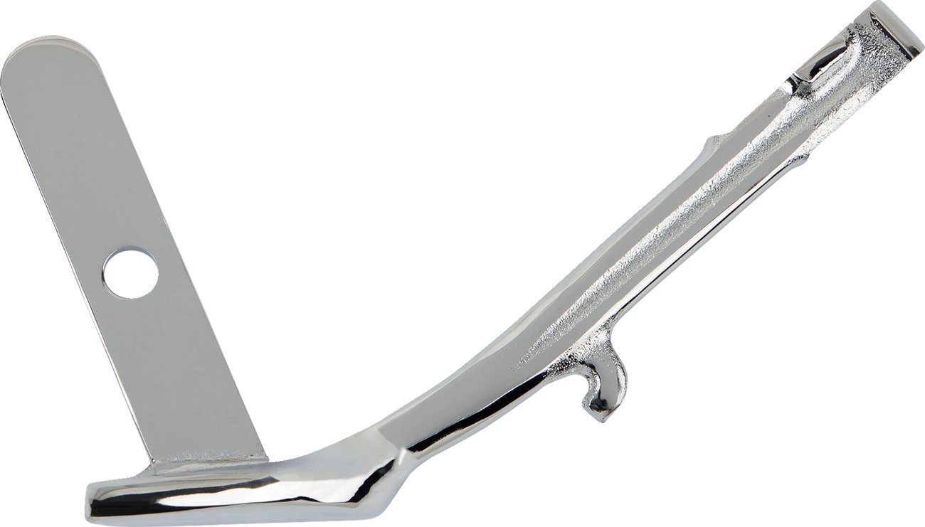 Drag Specialties Kickstand Chrome Shortened 1in For Harley Softail - Shortened 1in chrome kickstand For Harley Softail - Click Image to Close