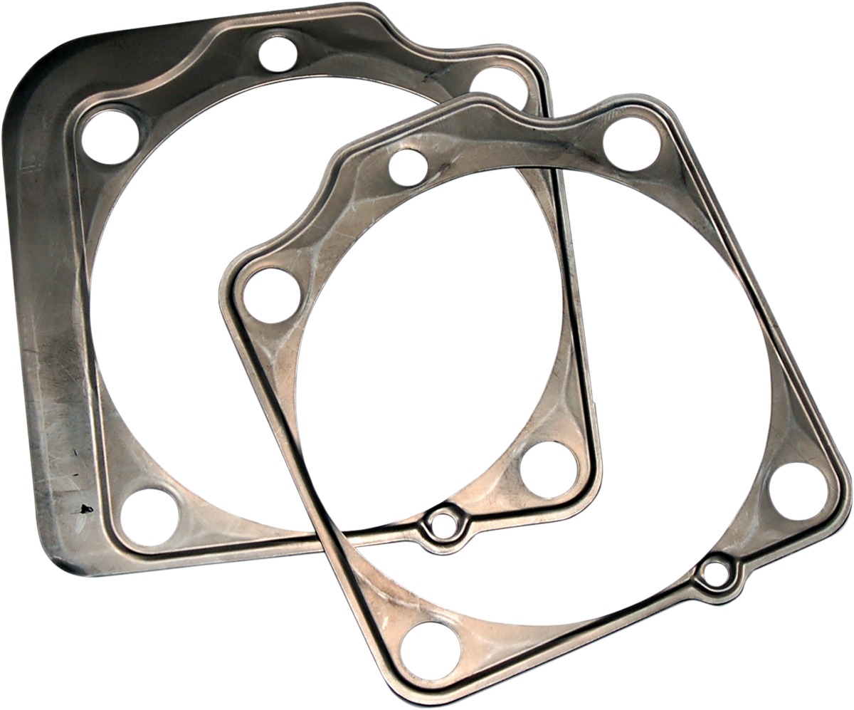 Cometic Cylinder Base Gasket .020in Pair For Harley Panhead 1948-1965 - Base gaskets .020in pair For Harley Panhead 1948-65 - Click Image to Close