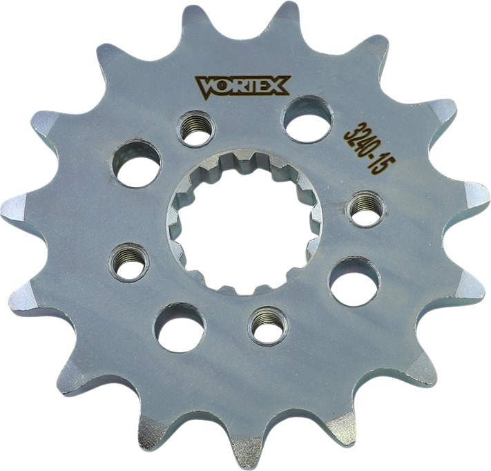 15T Front Sprocket - 91-21 XR600R/XR650L, 05-14 TRX400EX/X, 08-17 Ninja 250/300 - Click Image to Close