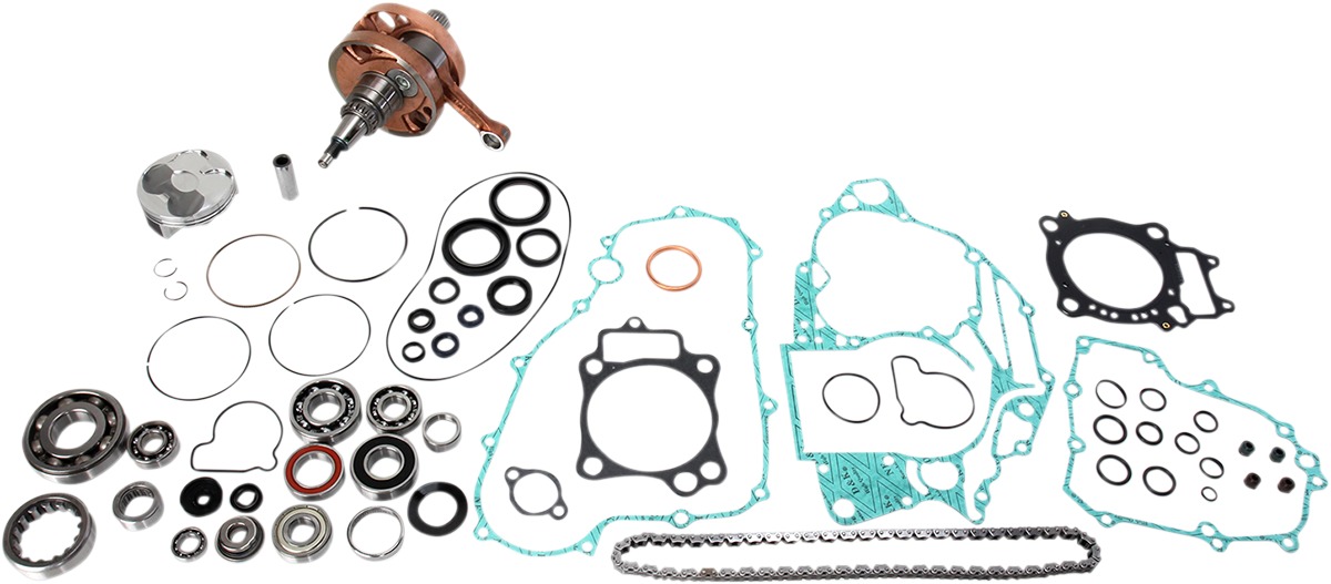 Engine Rebuild Kit w/ Crank, Piston Kit, Bearings, Gaskets & Seals - 10-13 CRF250R - Click Image to Close