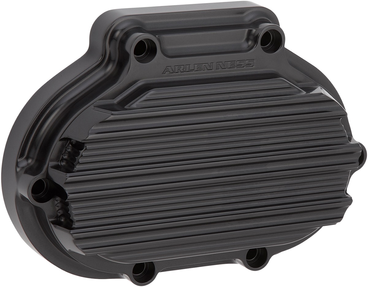 10-Gauge Transmission Side Cover Black by Arlen Ness - Click Image to Close