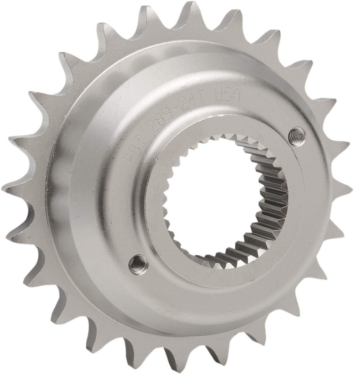 530 24T C/S Sprocket Nickel Offset 1.310" - For 85-06 Harley Buell - Click Image to Close