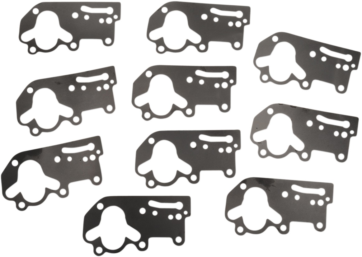 Cometic Oil Pump Gasket 10 Pack .010in For Harley 92-99 - Oil pump gasket set .010in For Harley 92-99 - Click Image to Close