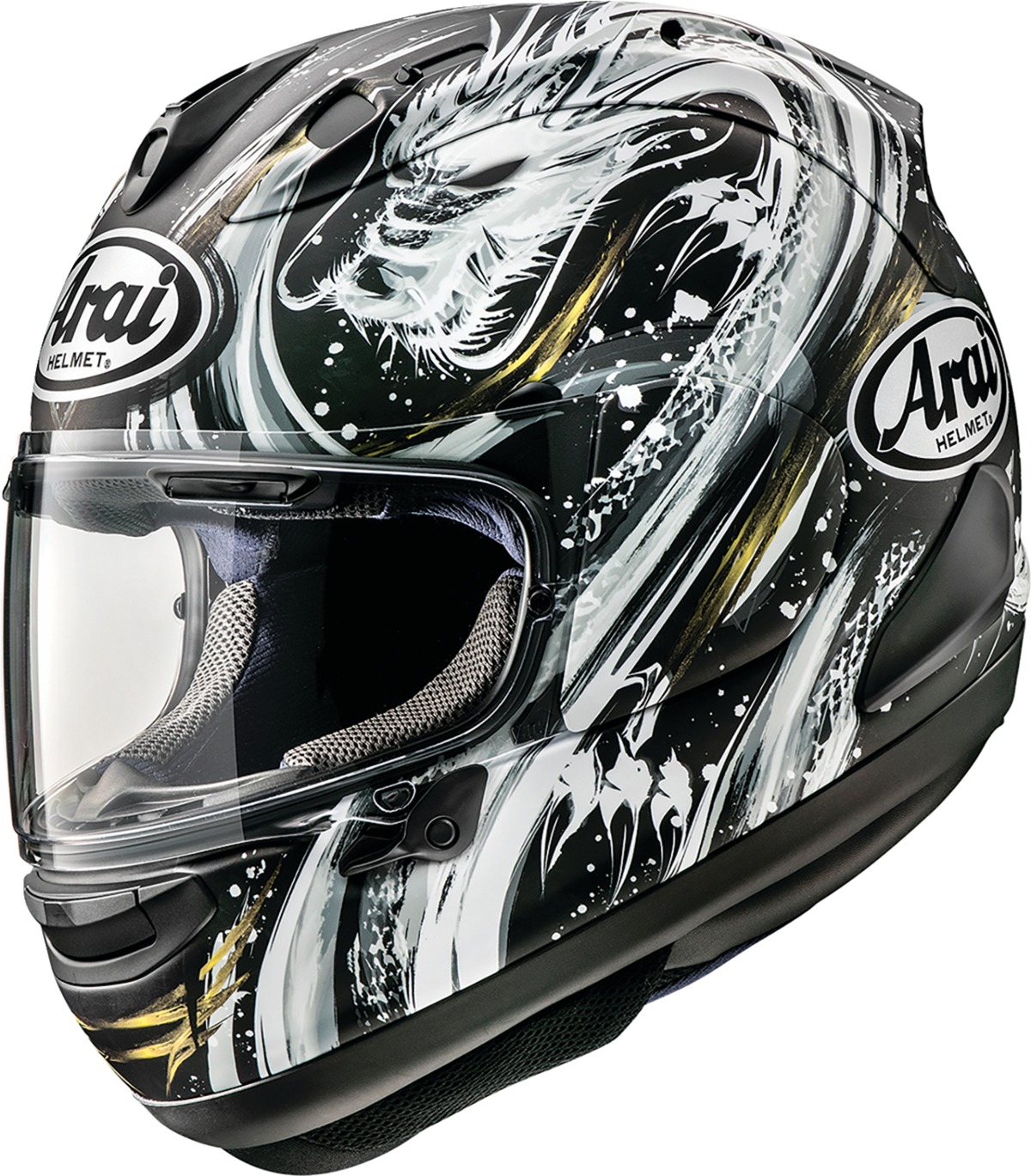 Arai Corsair-X Kiyonari Helmet Frost 2XL - Premium full-face helmet in Frost 2XL - Click Image to Close