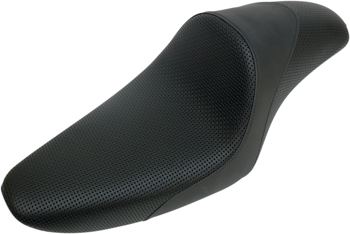 Saddlemen Americano 2-Up Cafe Seat Black For Harley Sportster - 2-Up Cafe seat for Harley Sportster models - Click Image to Close