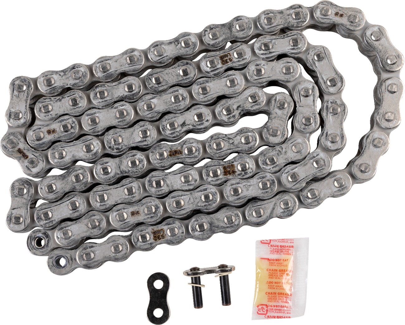 RK SV530UWR-100 530 UWR Vintage Motorcycle Drive Chain Silver 100 Links - Click Image to Close