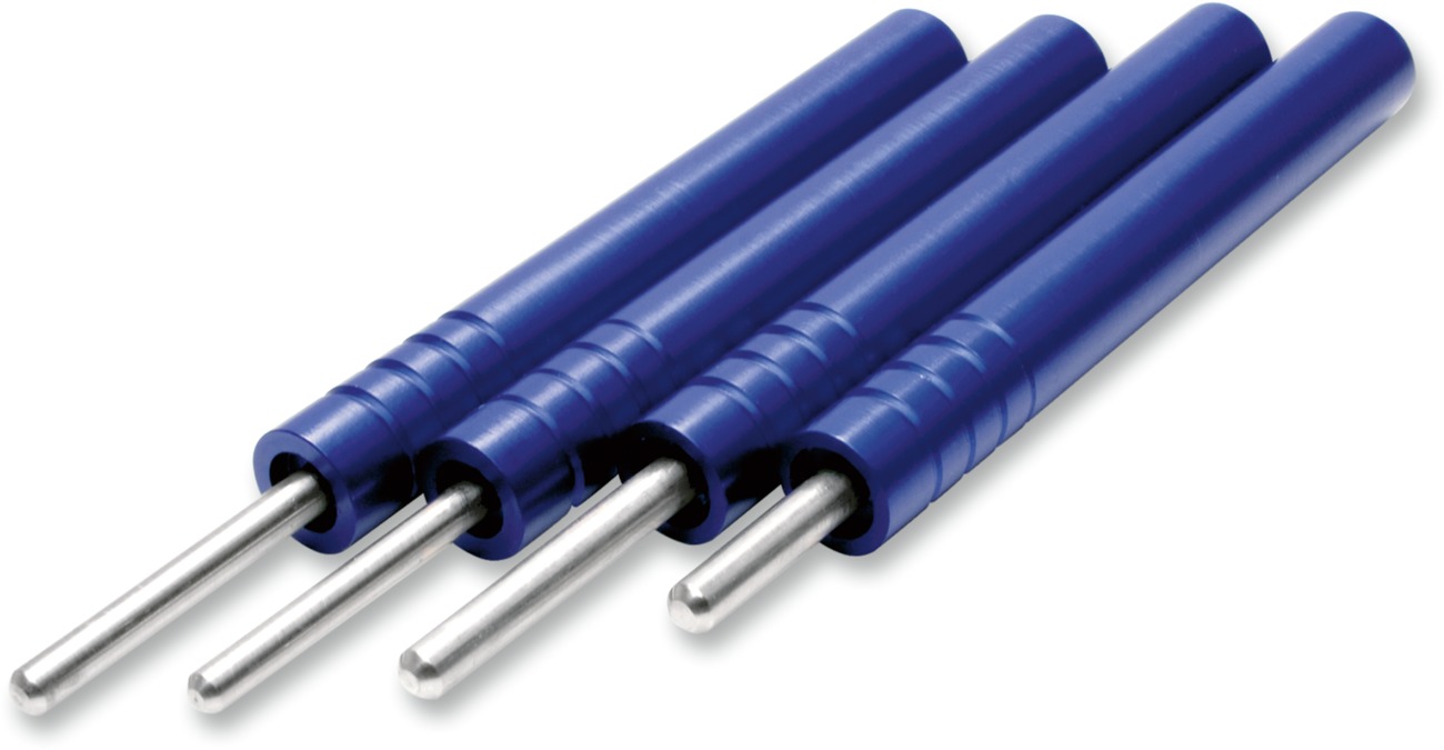 Motion Pro Valve Stem Seal Install Tool Set 4pc 4mm 4.5mm 5mm 5BUSA - 4pc valve stem seal tool set for motorcycles & ATVs - Click Image to Close