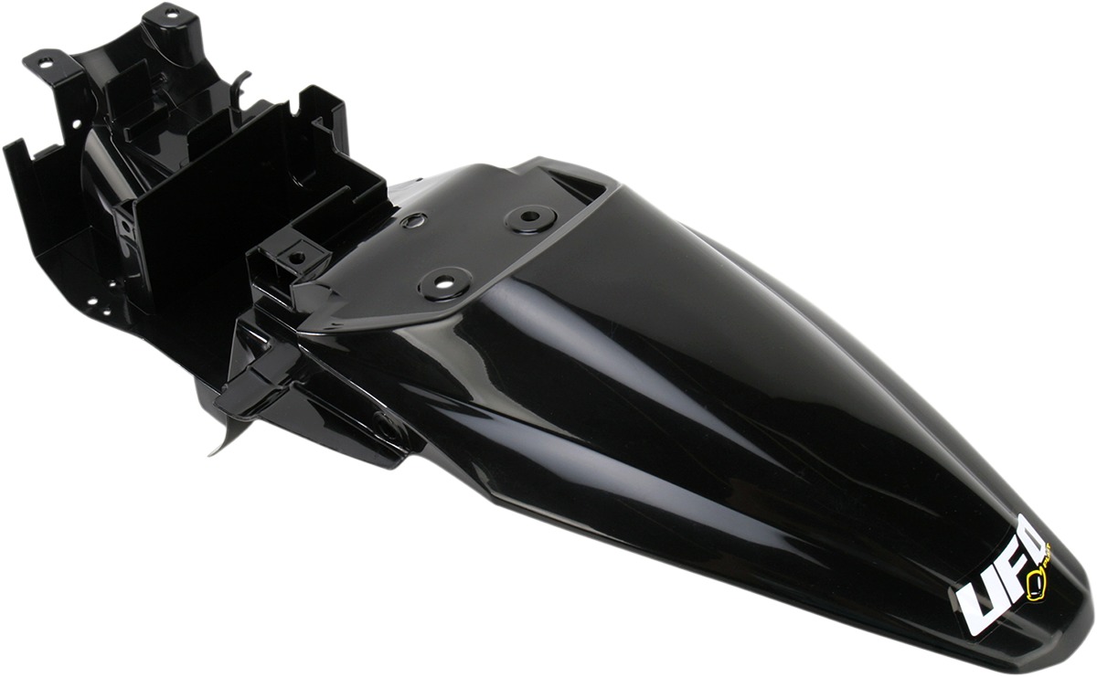 UFO MX Rear Fender Black Fits Kawasaki KLX110 - Click Image to Close