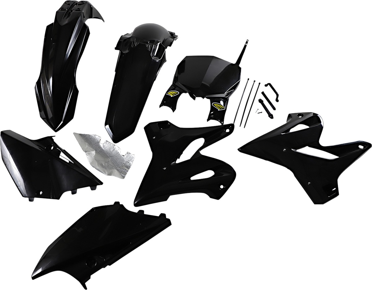 Cycra Complete Powerflow Body Kit Black Fits Yamaha - Click Image to Close