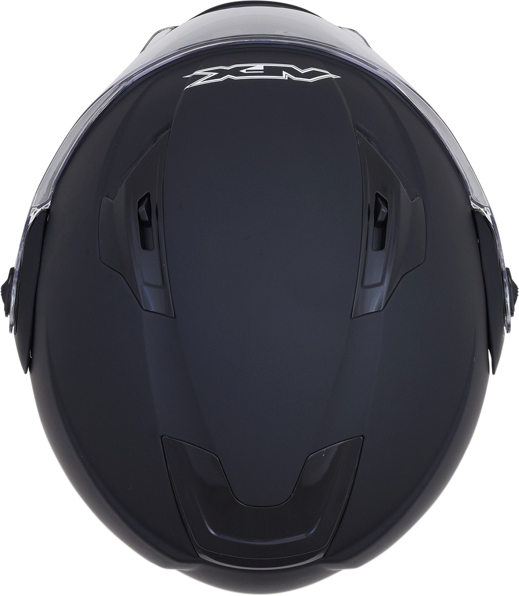 FX-111 Modular Street Helmet Matte Black 2X-Large - Click Image to Close
