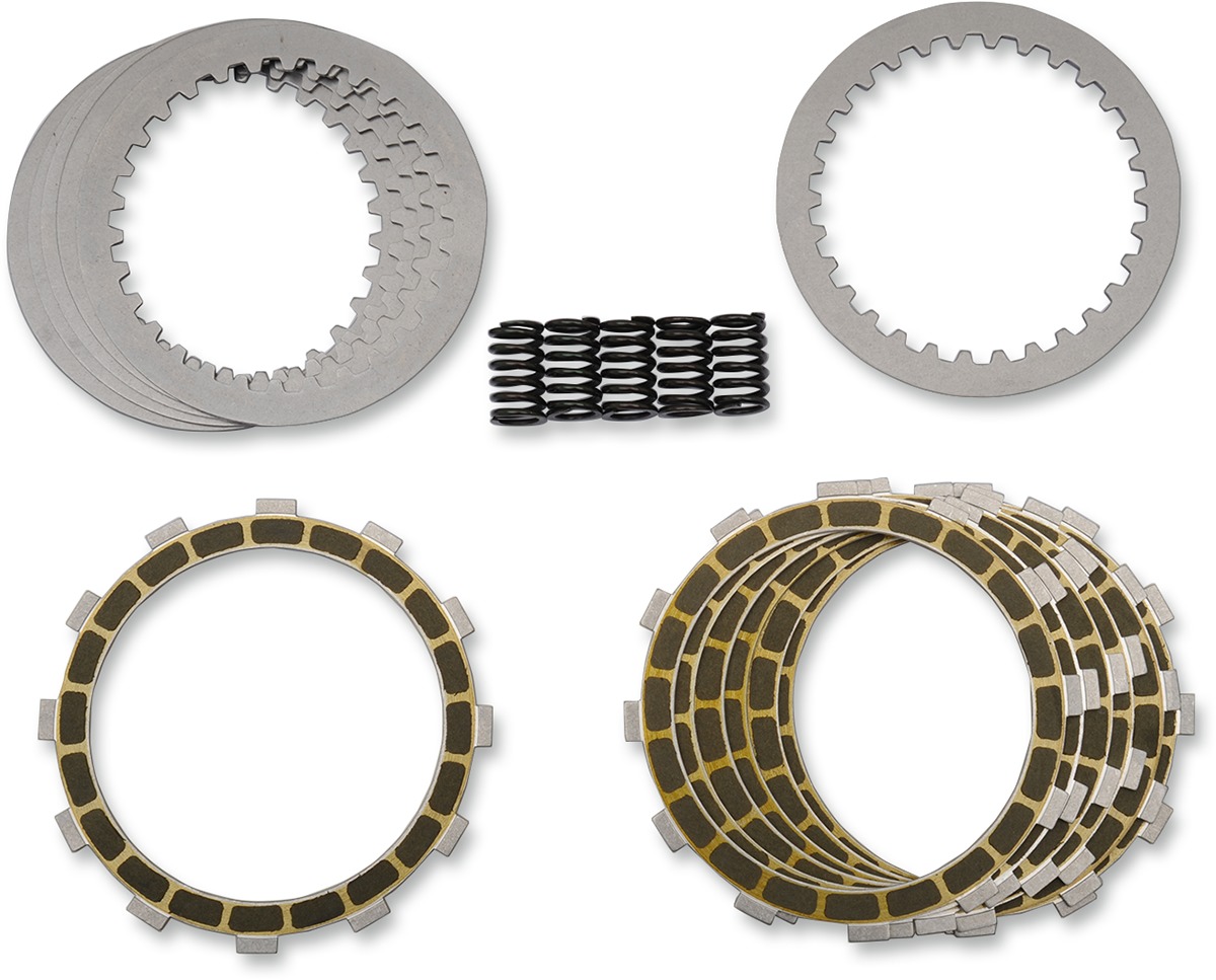 Complete Clutch Kit w/ Gasket - For 06-08 Ninja 650 & 08-10 Versys 650 - Click Image to Close
