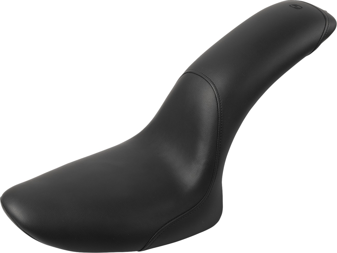 Saddlemen Profiler Seat Smooth Black For Harley Softail Models - Low-profile seat For Harley-Davidson Softail models - Click Image to Close