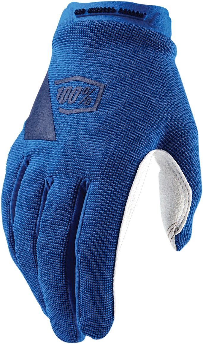 Ridecamp Gloves - Blue Short Cuff Women's Medium - Click Image to Close