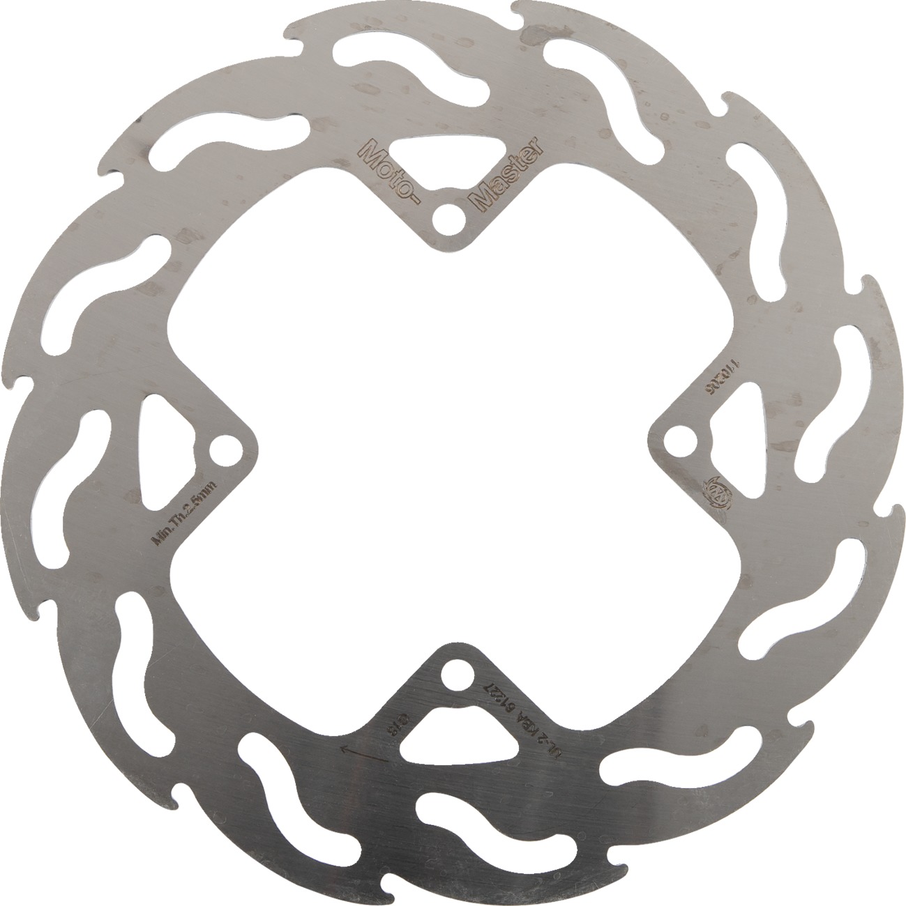 Moto-Master Flame Rear Brake Rotor Honda CRF150R/CR85R/CR80 - Rear brake rotor for Honda CRF150R, CR85R, CR80 - Click Image to Close