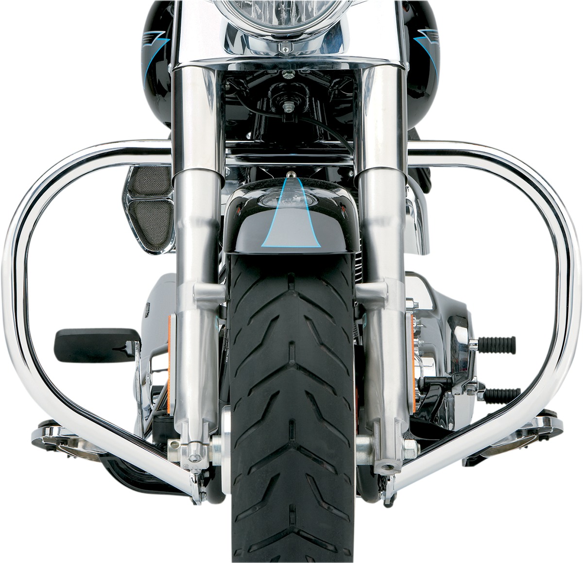 Cobra Fatty Freeway Bars 1-1/2" For 00-17 HD Softail - Click Image to Close